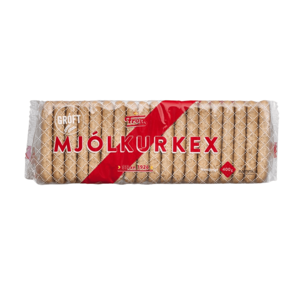 Frón Mjólkurkex Biscuits Whole Grain (400 gr.) - nammi.isFrón