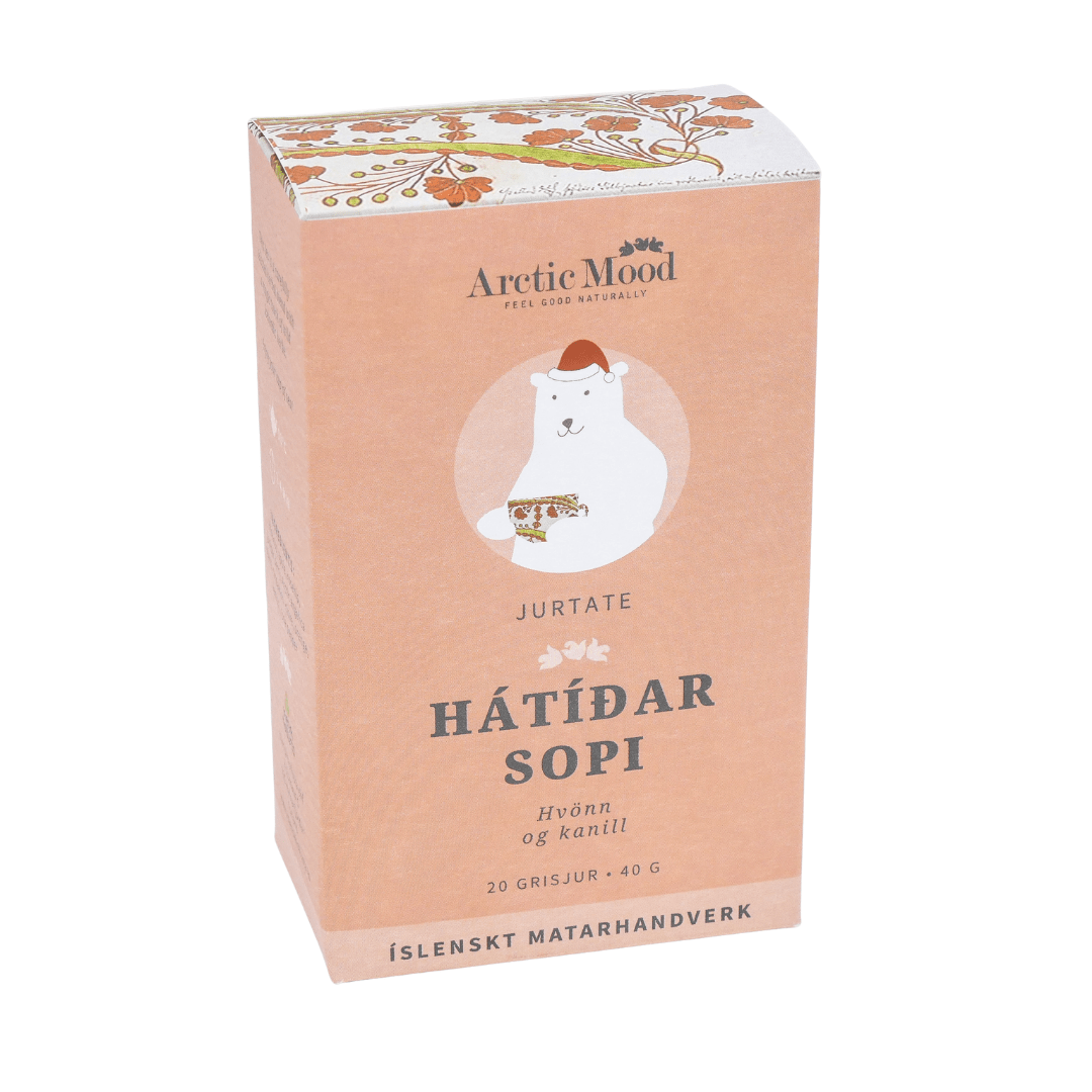 Hátíðarsopi / Jingle Mood 20 Sachets - 40 gr. - nammi.isÍslensk Hollusta