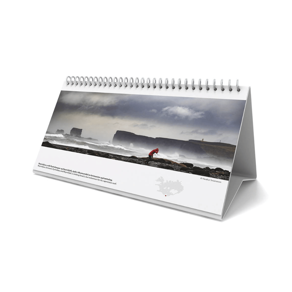 Icelandic Desktop Calendar 2027 - nammi.isSnerra