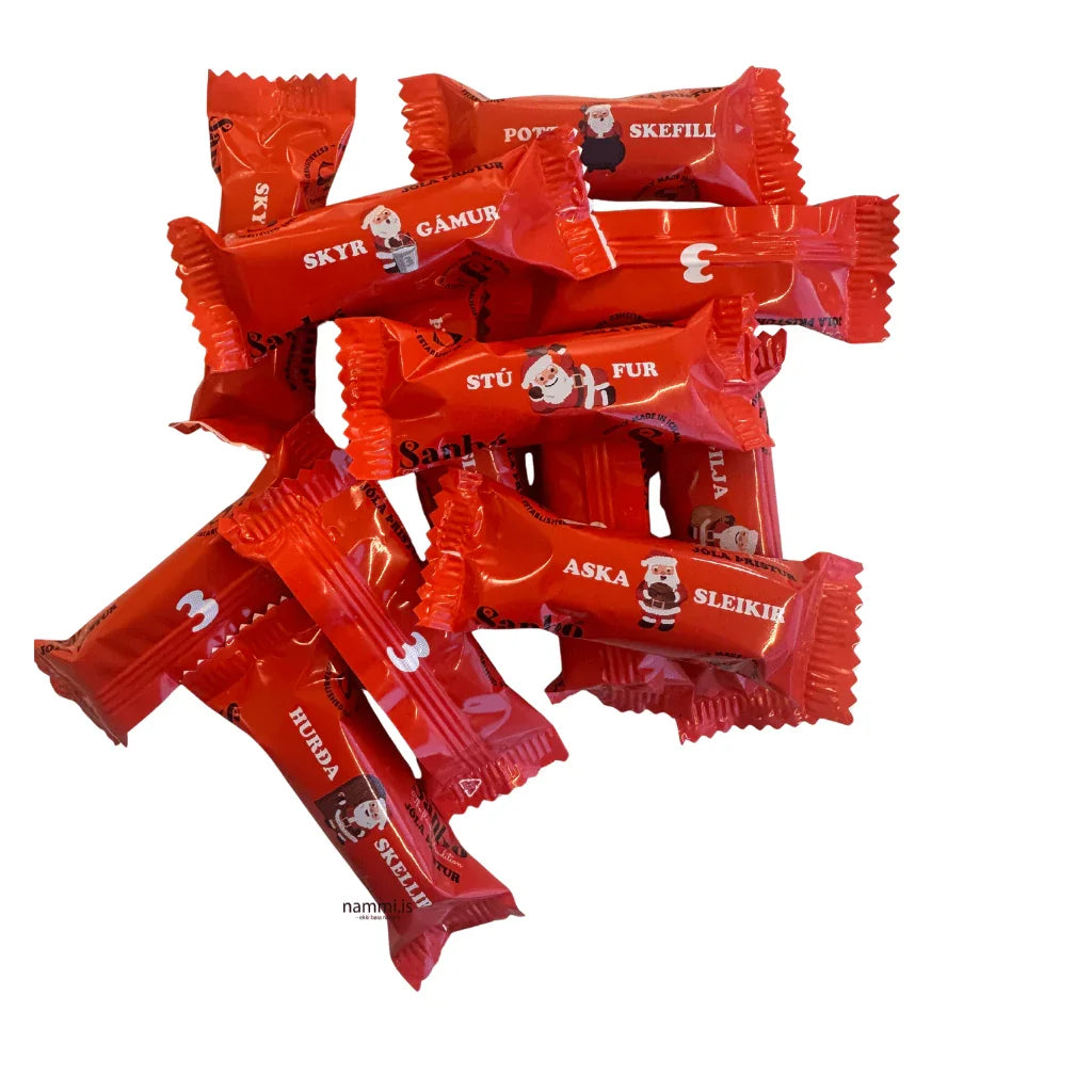 Jóla Þristur - Small Wrapped Christmas version (220 gr.) - nammi.isKólus