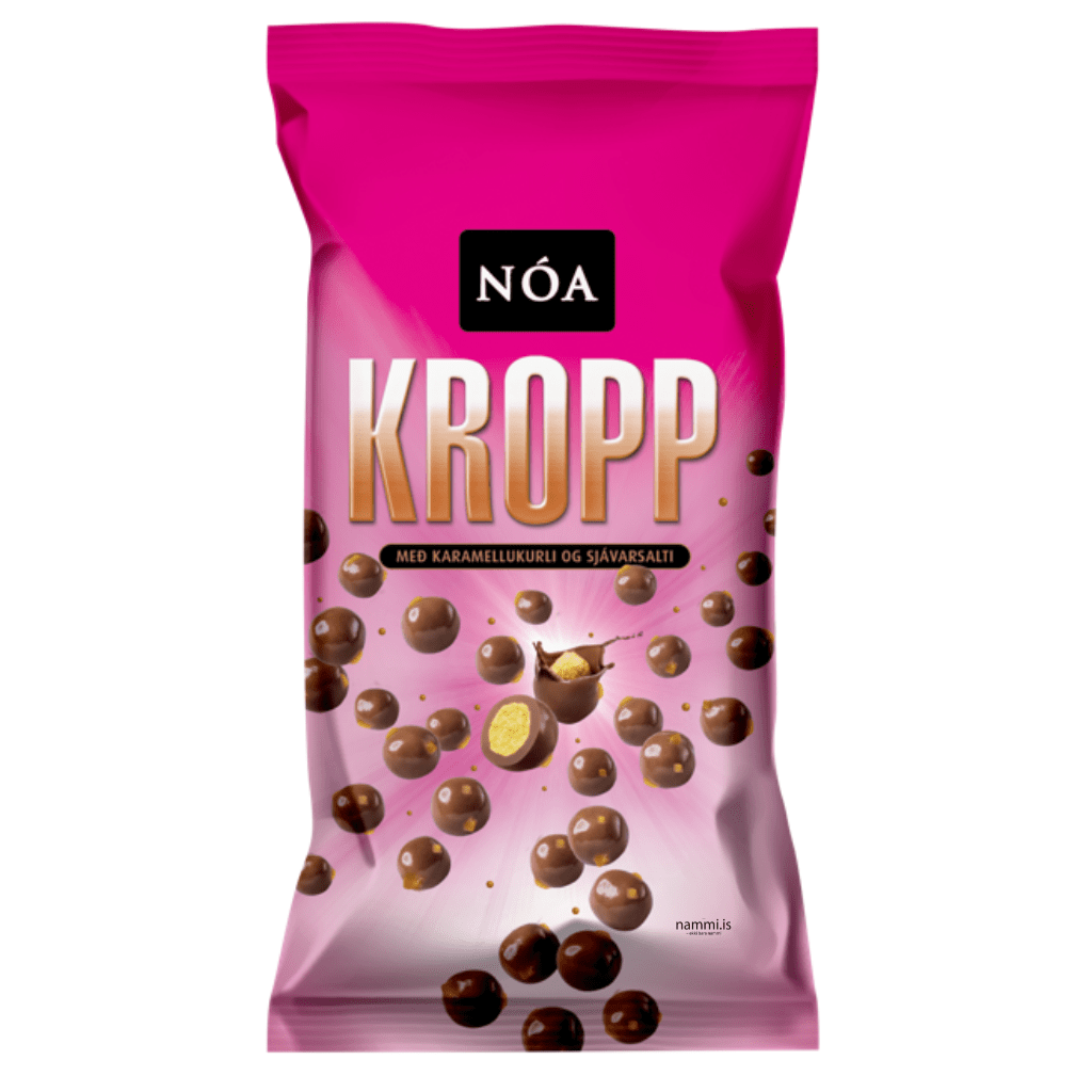 NEW Nóa Kropp Caramel & Sea Salt / 200 gr - nammi.isNói Síríus