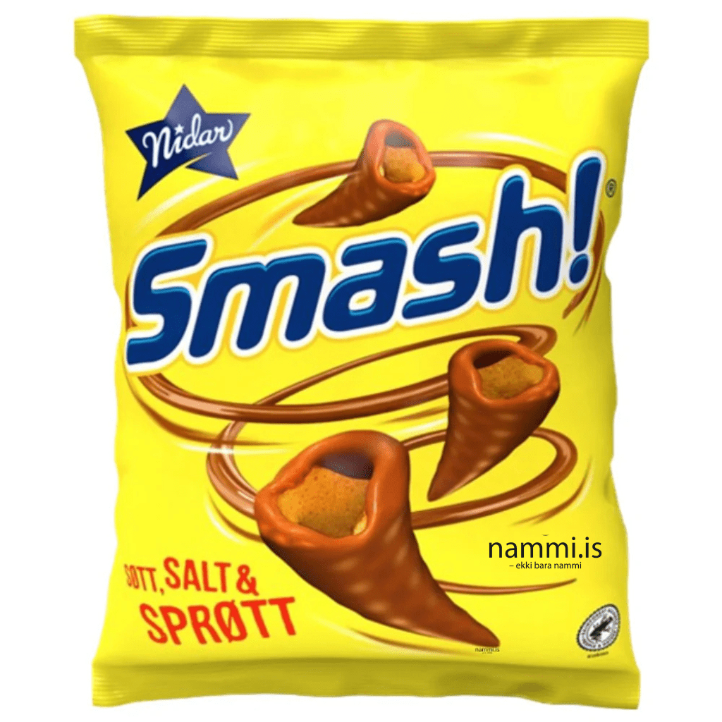 Nidar Smash / Bugles with Chocolate / 100gr. - nammi.isNói Síríus