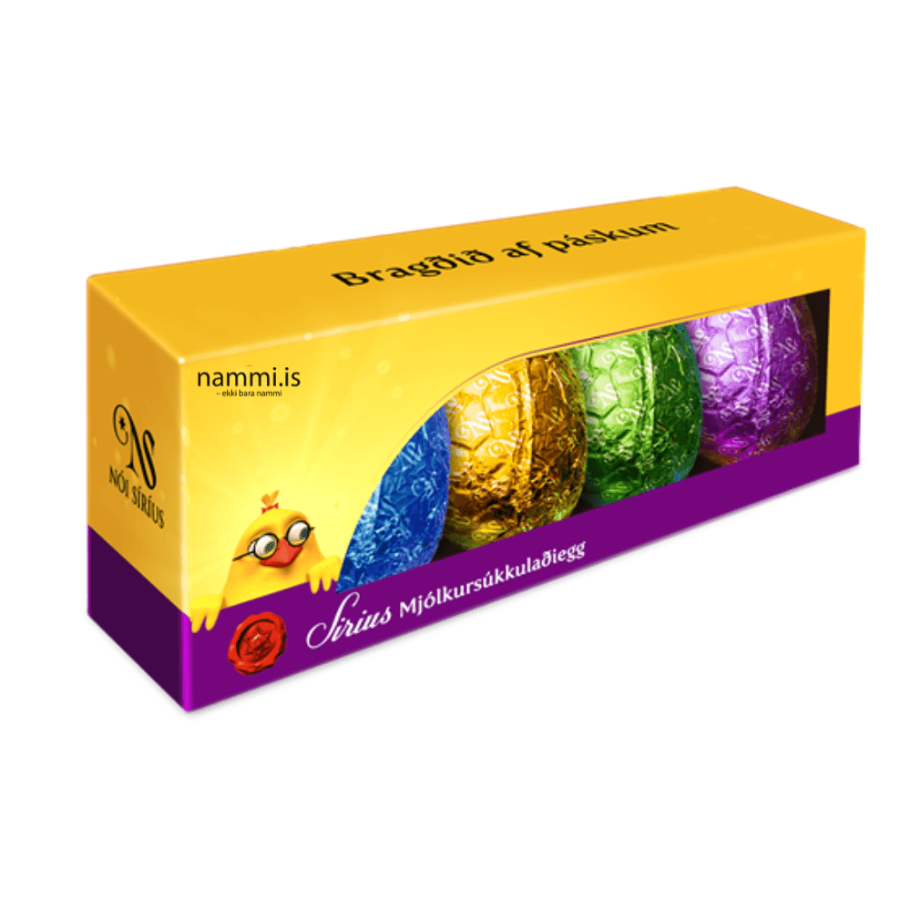 Nóa Sirius Cream Chocolate Easter Eggs (4 x 28 gr.) - nammi.isNói Síríus