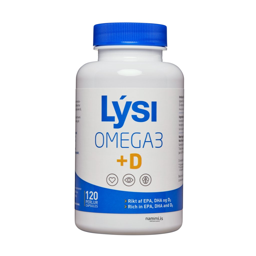 Omega 3 + D / 120 pc - nammi.isLýsi