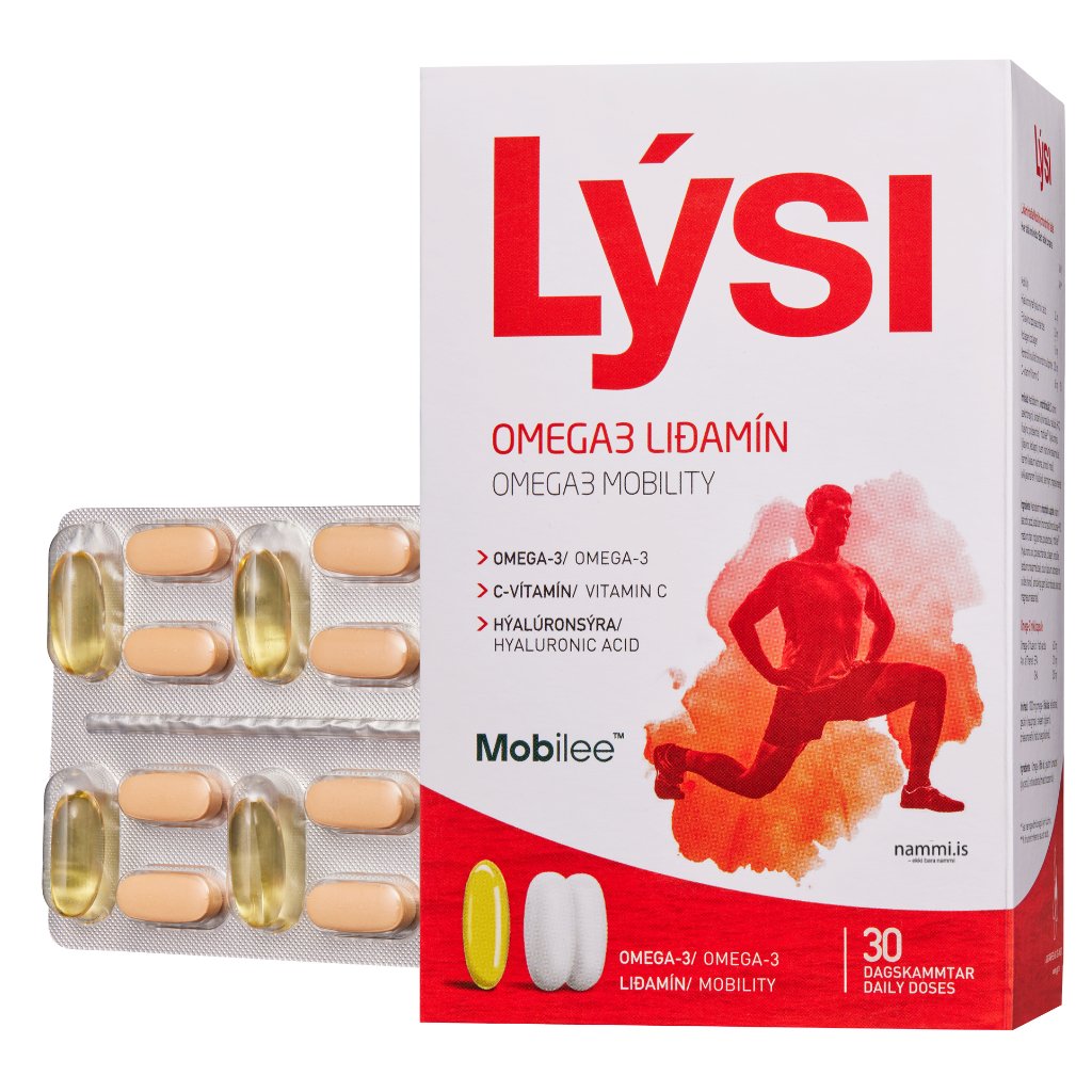 Omega - 3 + Glucosamine & Chondroitin (30 Daily Dosage) - nammi.isLýsi