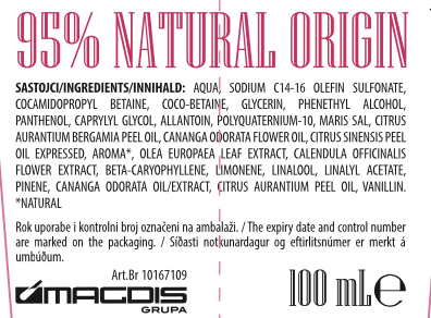 Pungaskrúbb / Men Intimate wash Gel 100ml. - nammi.isPungaskrúbb