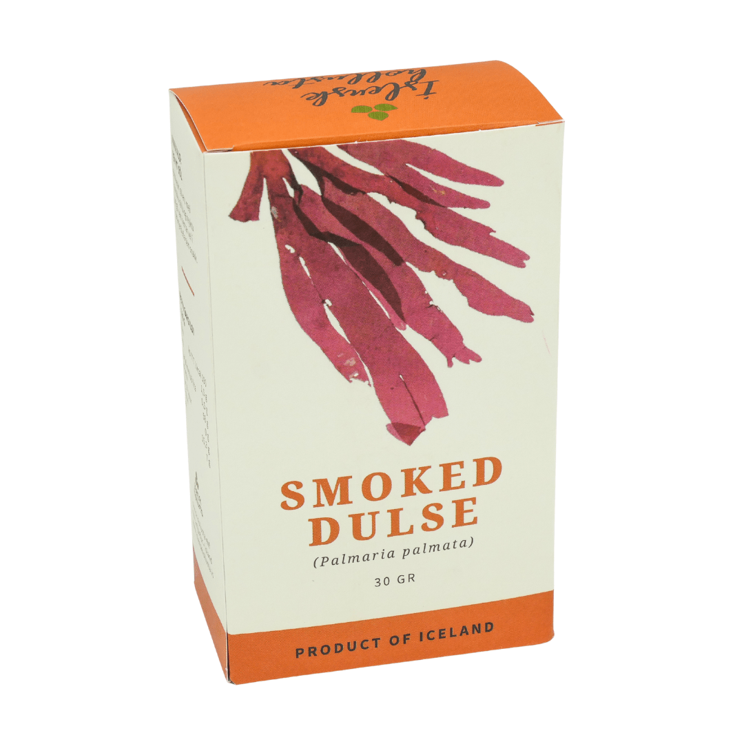 Smoked Dulse whole / Reykt Söl heil / ( 30 gr.) - nammi.isÍslensk Hollusta