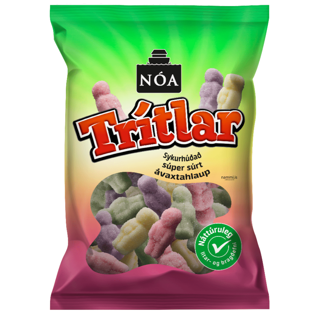 Trítlar Súper Súrir / Super Sour (150 gr.) - nammi.isNói Síríus