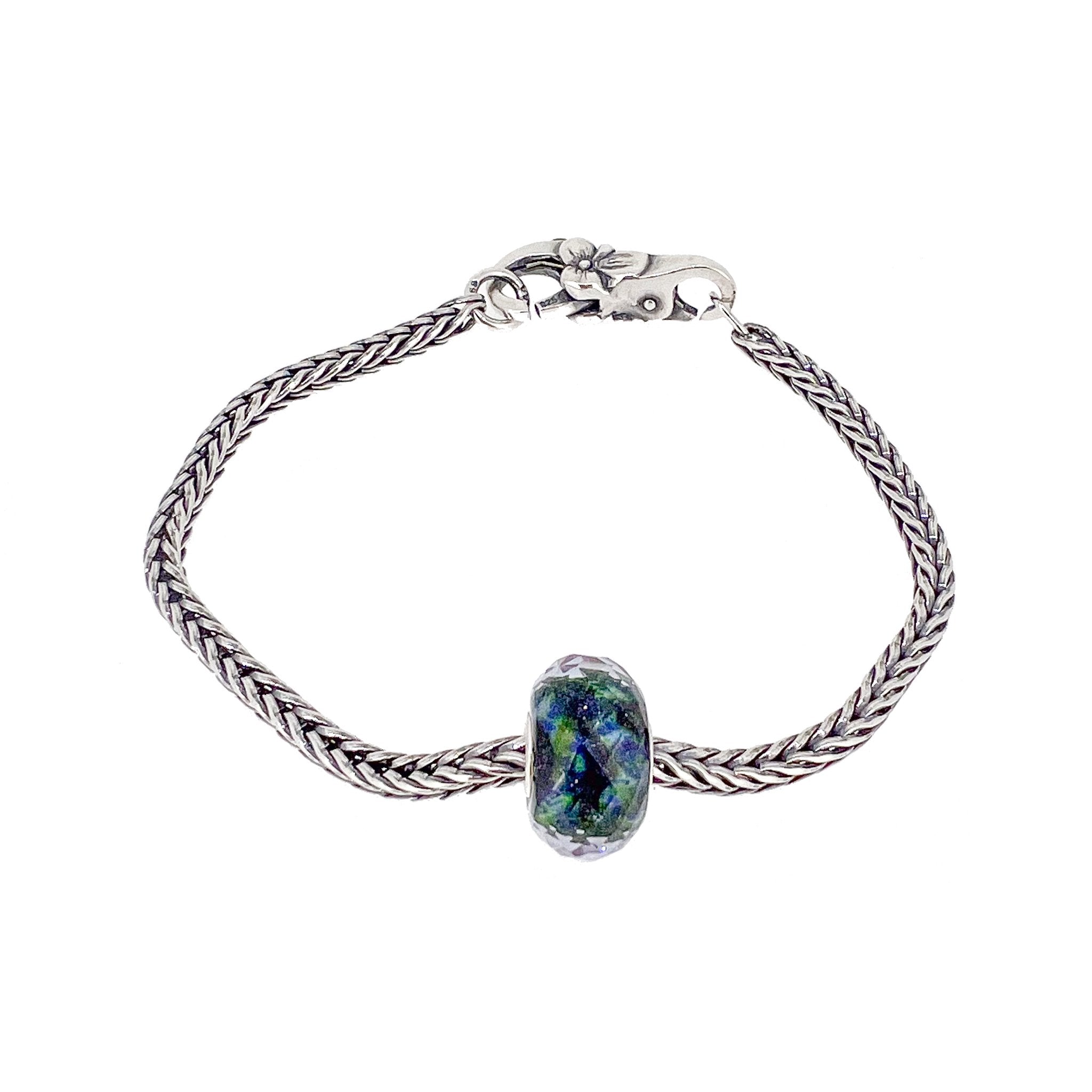 Trollbeads armband með norðurljósakúlu - nammi.isTrollbeads