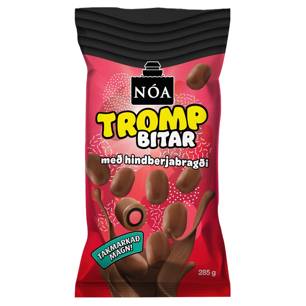 Tromp Bitar Hindberja / 285 gr. - nammi.isNói Síríus