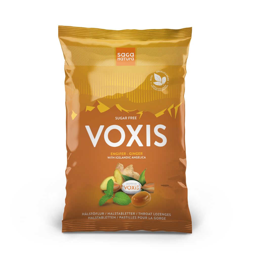 Voxis Ginger Sugarfree / Lozenges (80 gr)