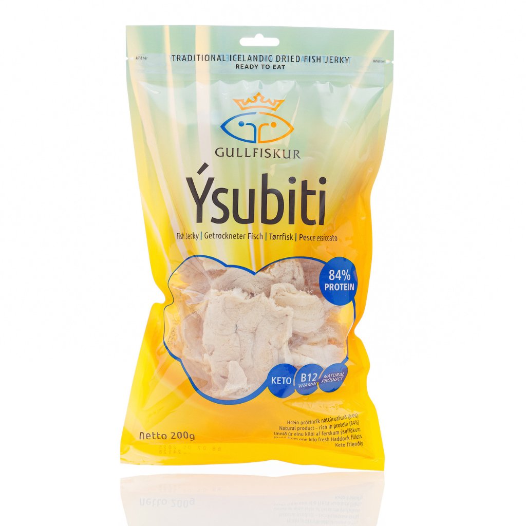 Ýsubiti / Dried Haddock (200 gr.) - nammi.isVon Iceland