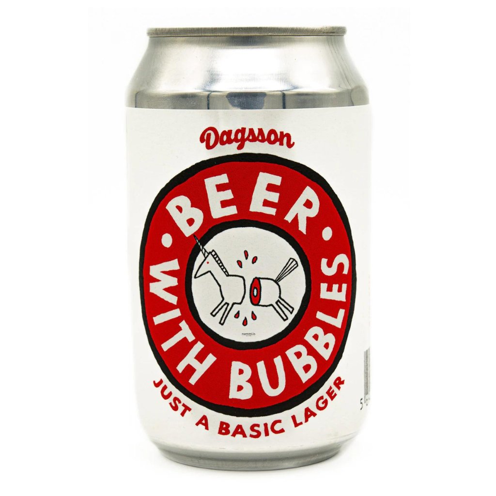 10 x Beer with Bubbles - 4.6% / Beer (10x330 ml.) - nammi.isGæðingur