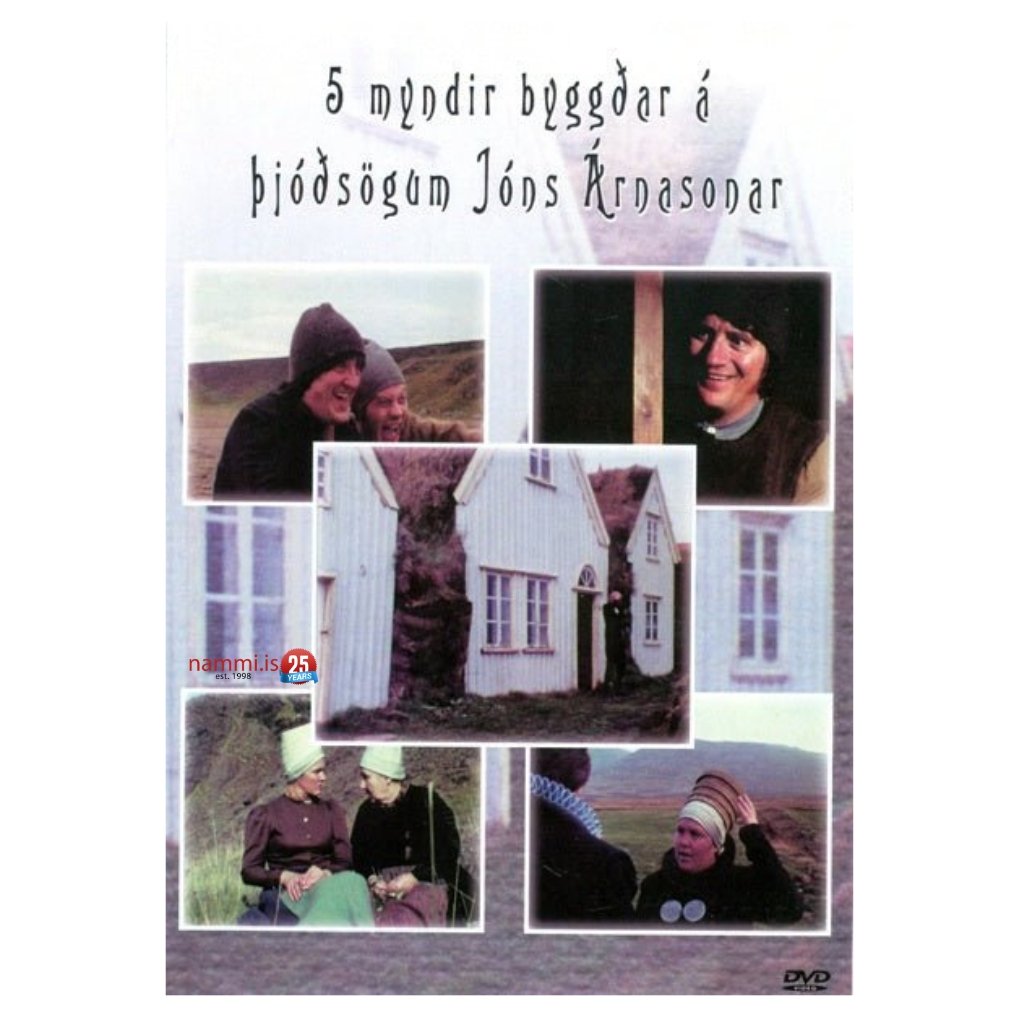 5 þjóðsögur frá Jóni Arnarsyni DVD - nammi.isBergvík