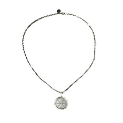 Ægishjálmur - Silver necklace - nammi.is