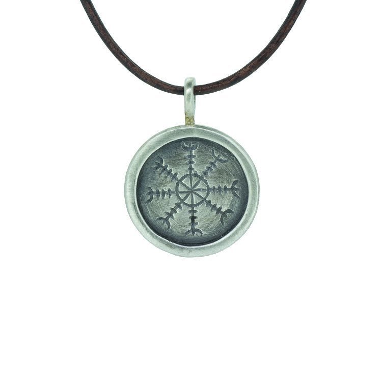 Ægishjálmur - Silver necklace - nammi.is