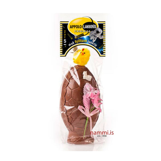 Appolo Liquorice Marzipan Chocolate Easter Egg - nammi.is