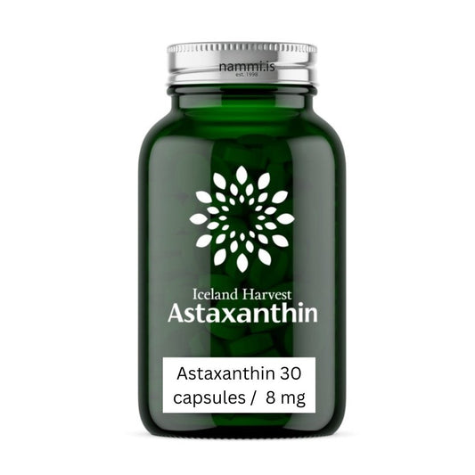 Astaxanthin 30 capsules / 8 mg - nammi.isAlgalif