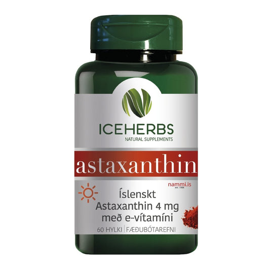 Astaxanthin 60 pc / ICEHERBS - nammi.isIceherbs