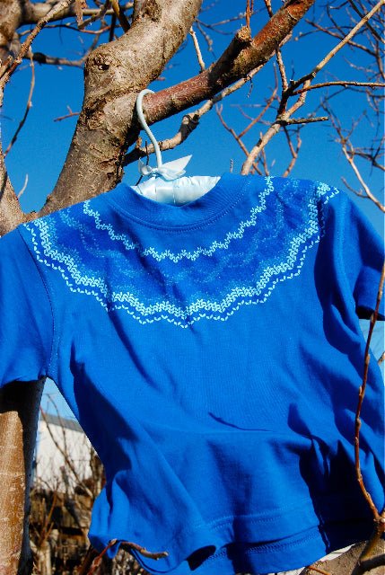Aunts Design Kids Blue T-Shirt - nammi.is