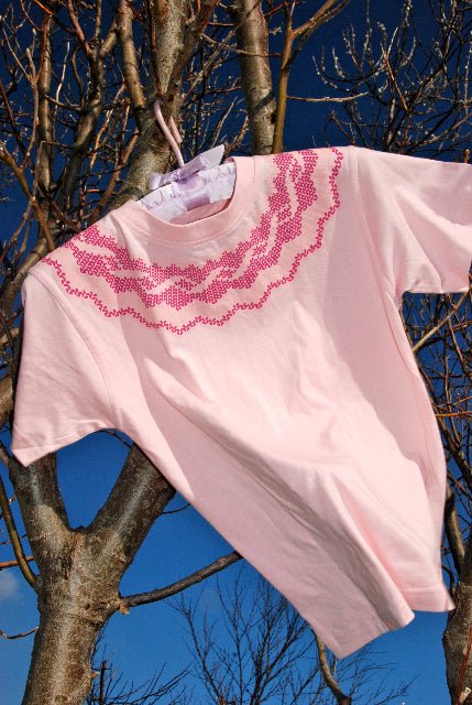 Aunts Design Kids Pink T-Shirt - nammi.is