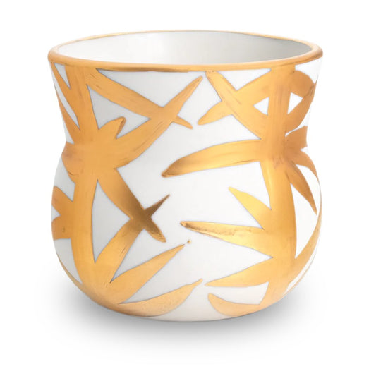 Bambus - Gold Oval Coffee Cup - nammi.isInga Elín