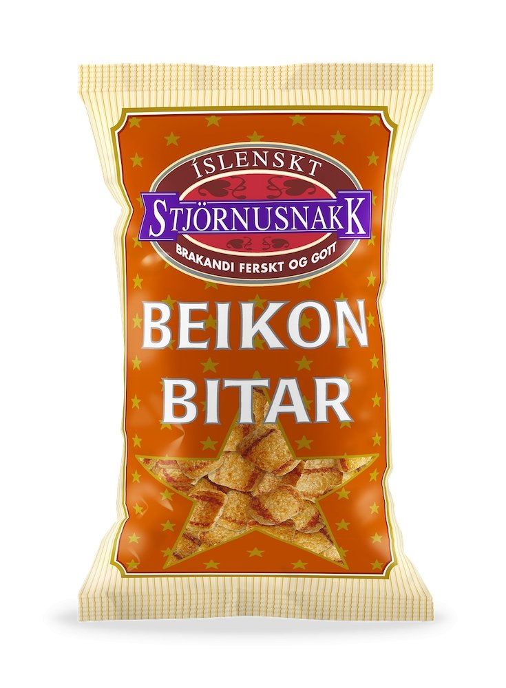 Beikon Bitar / Bacon Crisps 150 gr - nammi.is