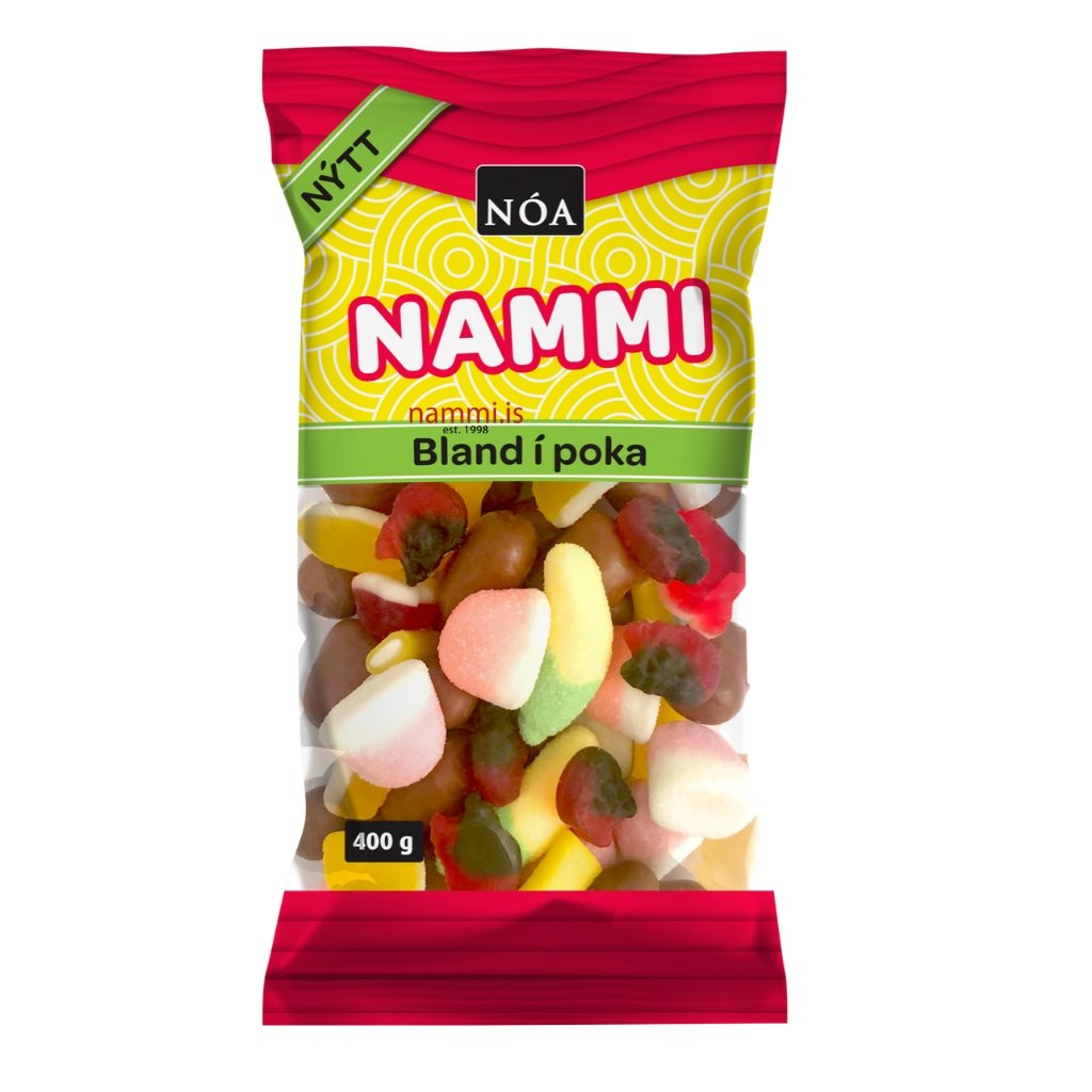 Bland í poka / Mixed candy in a bag from Nói / 400 gr. - nammi.is
