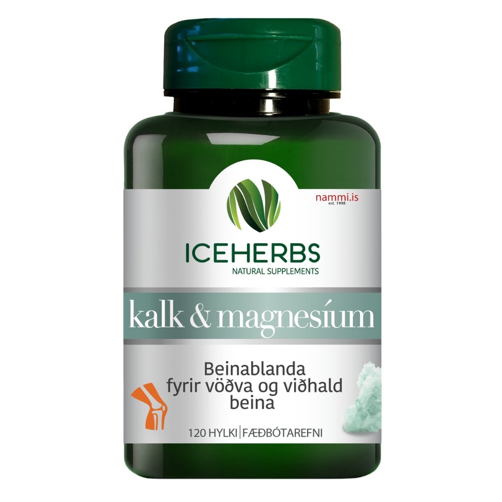 CALCIUM & MAGNESIUM 120 pc / ICEHERBS - nammi.isIceherbs