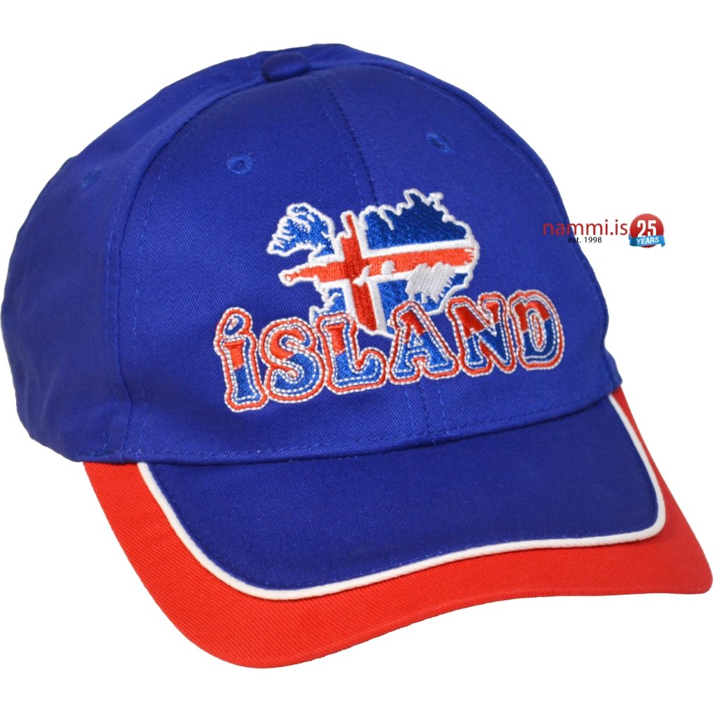 Cap Icelandic Flag / Blue no.1 - nammi.isIcelandic Flag