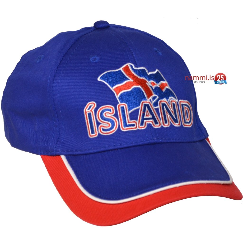 Cap Icelandic Flag / Blue no.4 - nammi.isIcelandic Flag