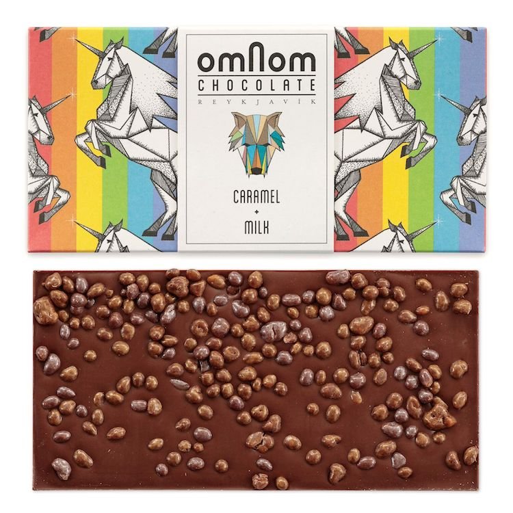 Caramel + Milk / Omnom Chocolate (60 gr.) - nammi.is