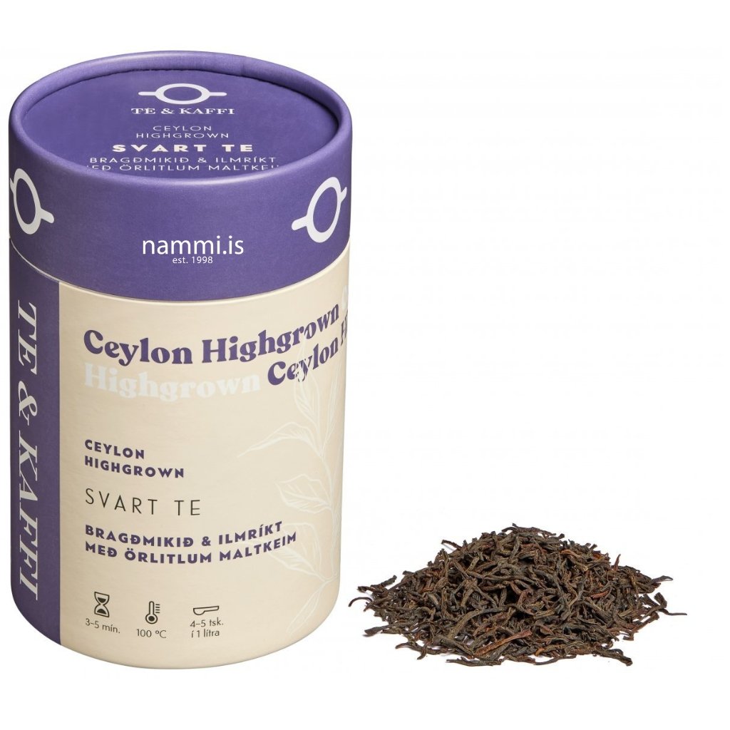 Ceylon High-grown Black Tea / Loose / 100 gr - nammi.isTe & Kaffi
