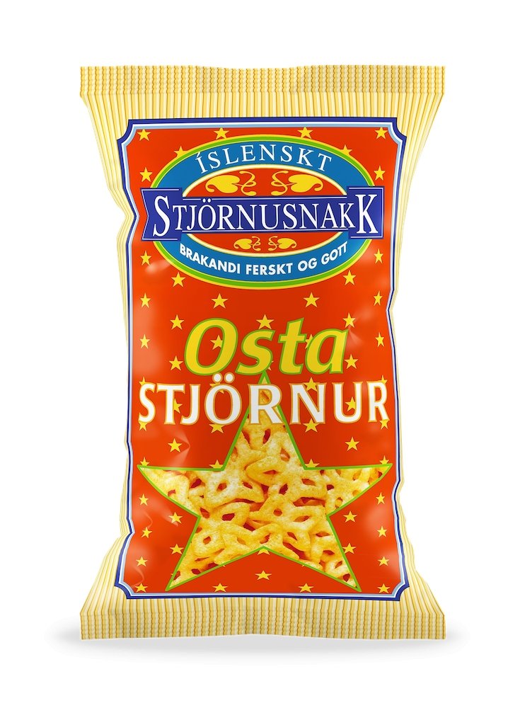 Cheese Stars / Osta Stjörnur (90 gr.) - nammi.is