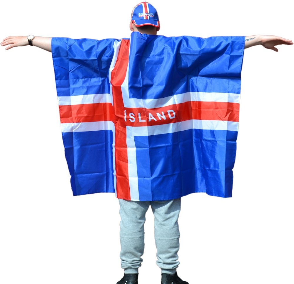 Cloak / Icelandic flag - nammi.is