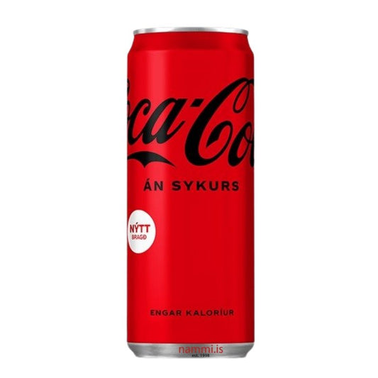 Coca-Cola zero / Soft Drink (330ml.) - nammi.is