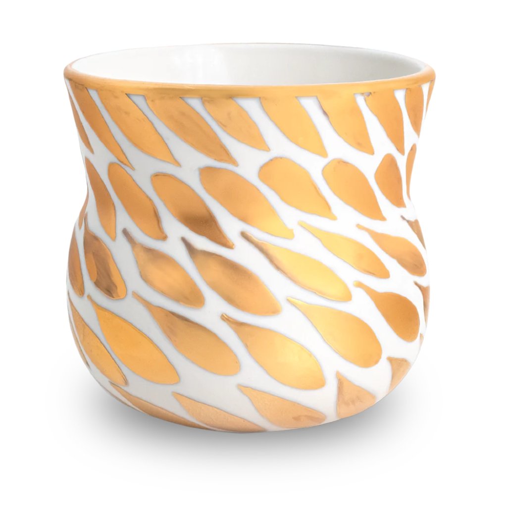 Dropar - Gold Oval Coffee Cup - nammi.isInga Elín