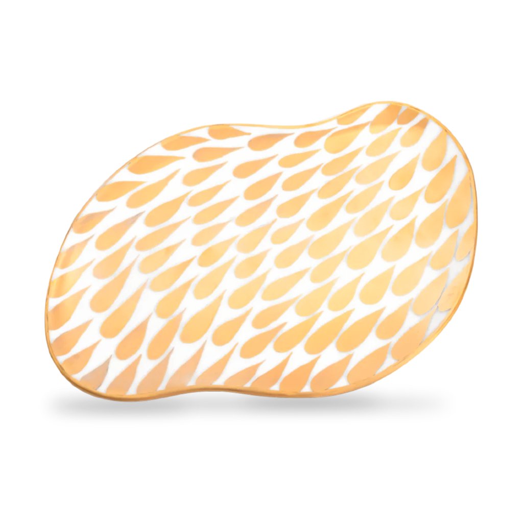 Dropar - Gold Oval Dish - nammi.isElin Inga