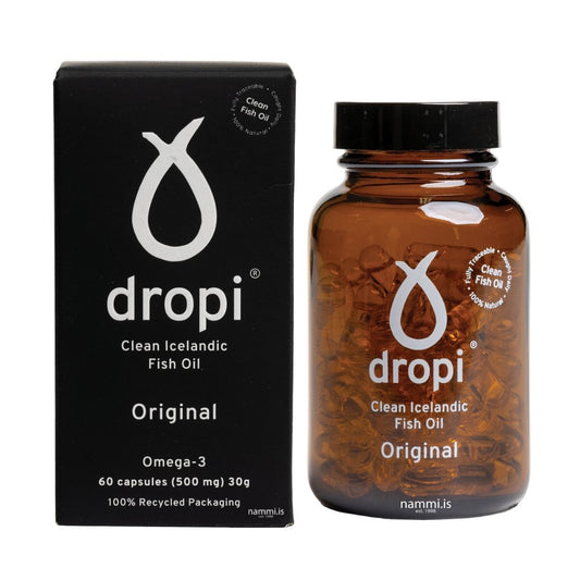 Dropi / Cod liver oil Capsules (60 pc) - nammi.is