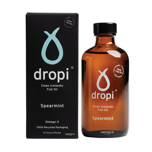 Dropi / Spearmint Cod liver oil (170 ml) - nammi.isDropi