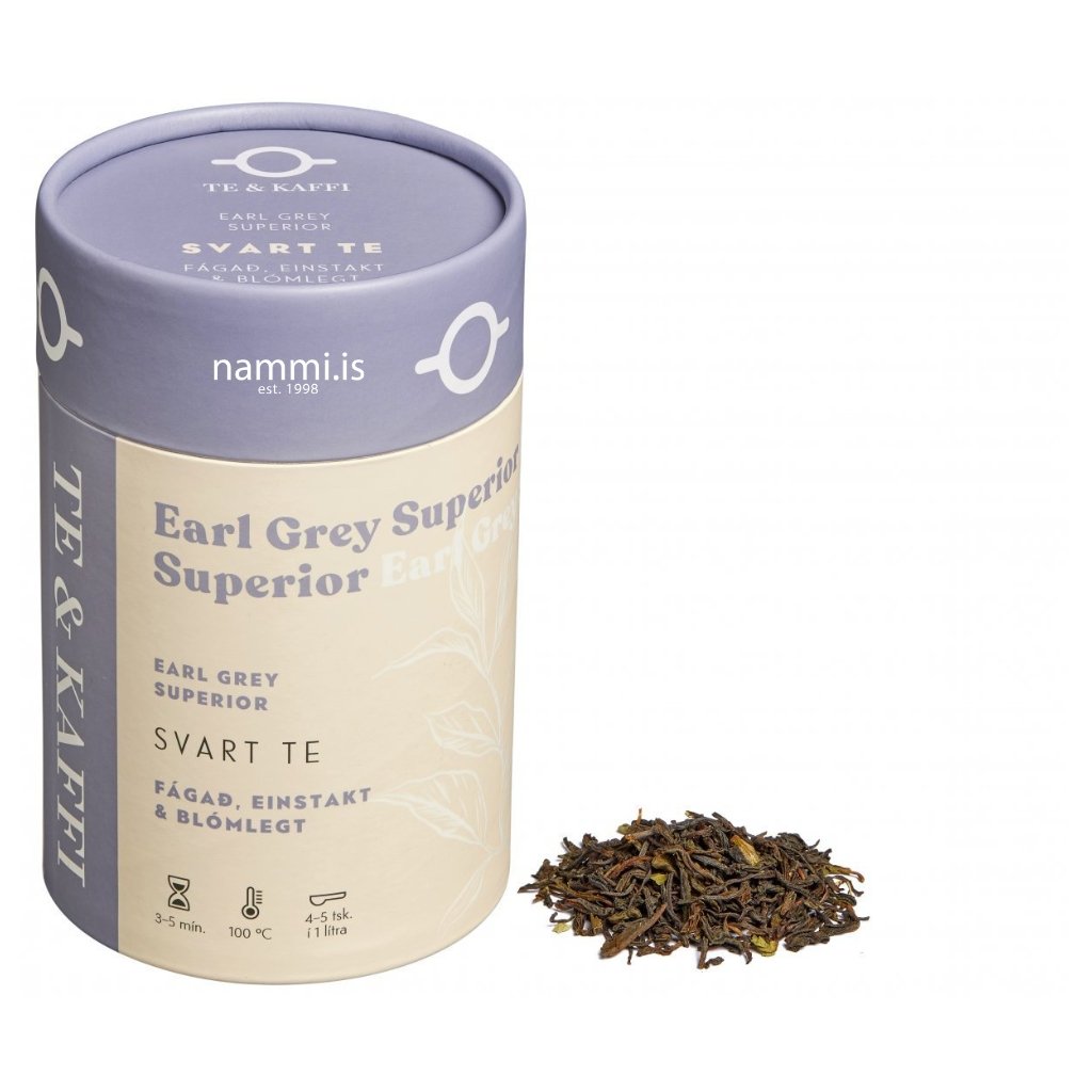 Earl Gray Superior Tea / Loose / 100 gr - nammi.isTe & Kaffi