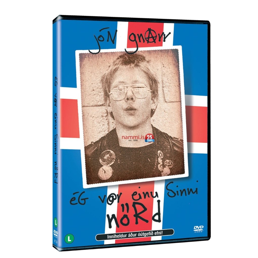 Ég var einu sinni nörd / Jón Gnarr DVD - nammi.isnammi.is