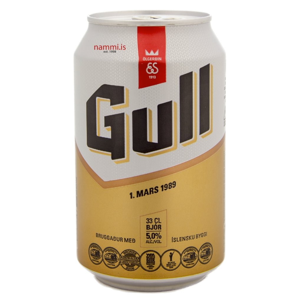 Egils Gull 5% (33 cl.) - nammi.is