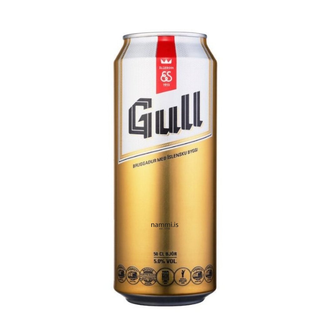 Egils Gull 5% (500ml.) - nammi.isÖlgerðin