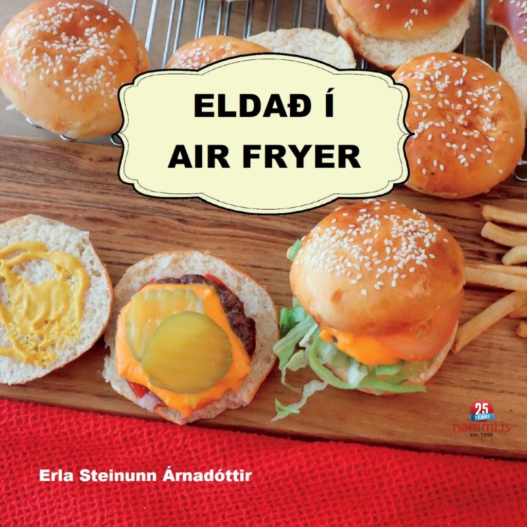 Eldað í Air Fryer / Cooked in an Air Fryer - nammi.isEymundsson