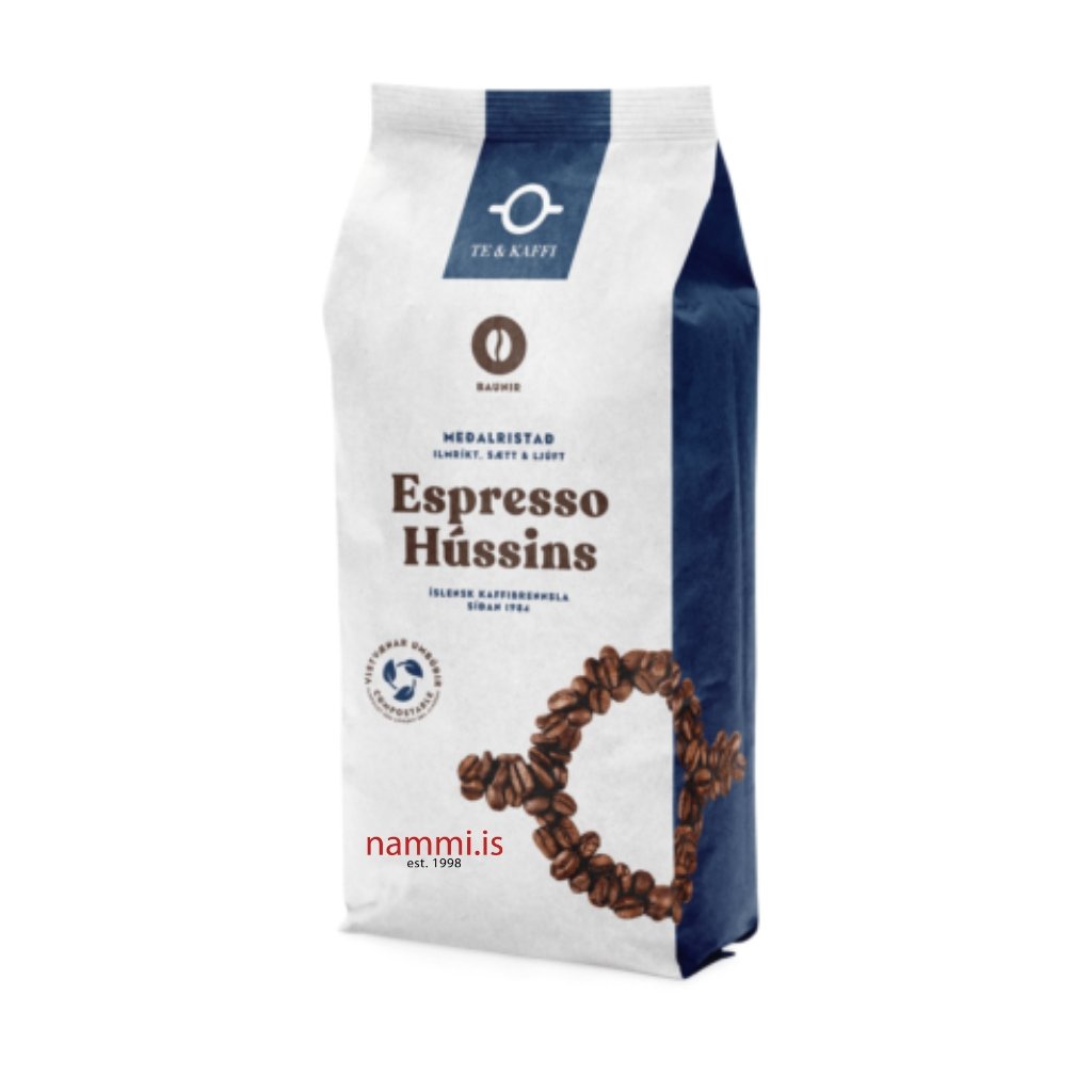 Espresso Hússins 800 gr. / Beans - nammi.is