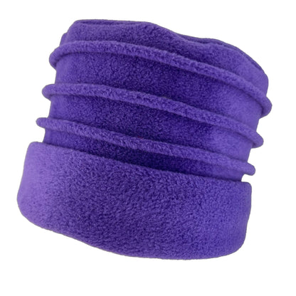 Eva fleece hat - purple - nammi.isÓfeigur