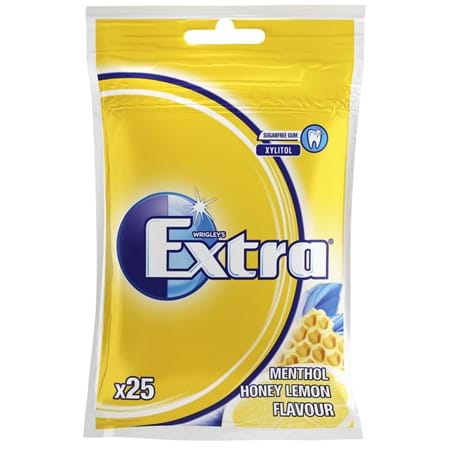 Extra Chewing Gum / Menthol Honey Lemon - nammi.is
