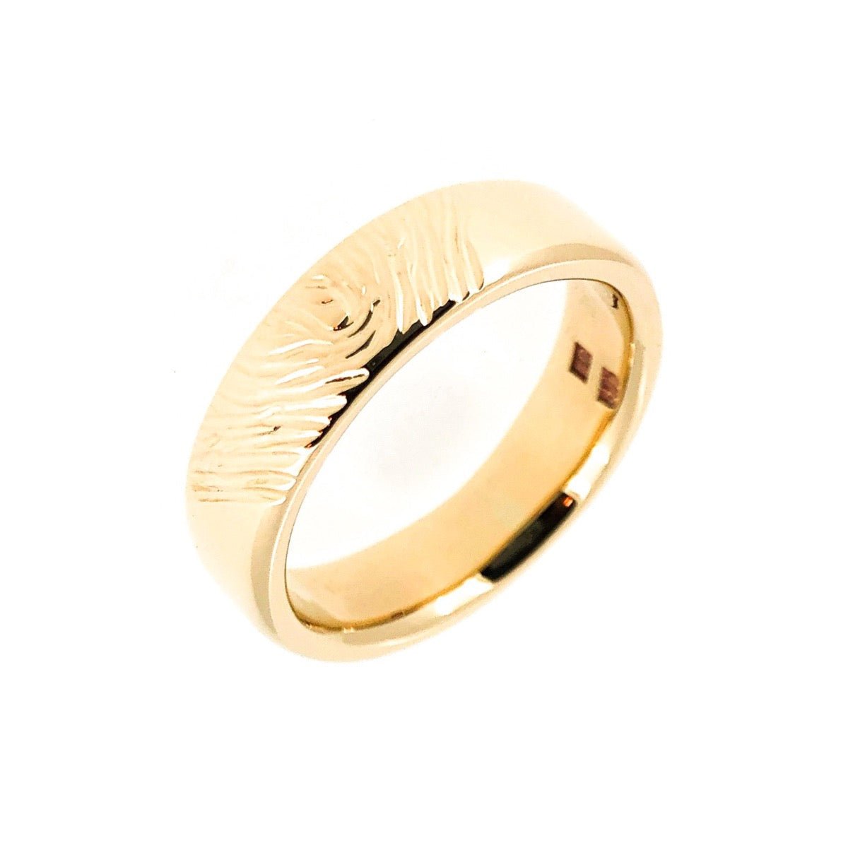 Fingerprint Gold RIng - nammi.is