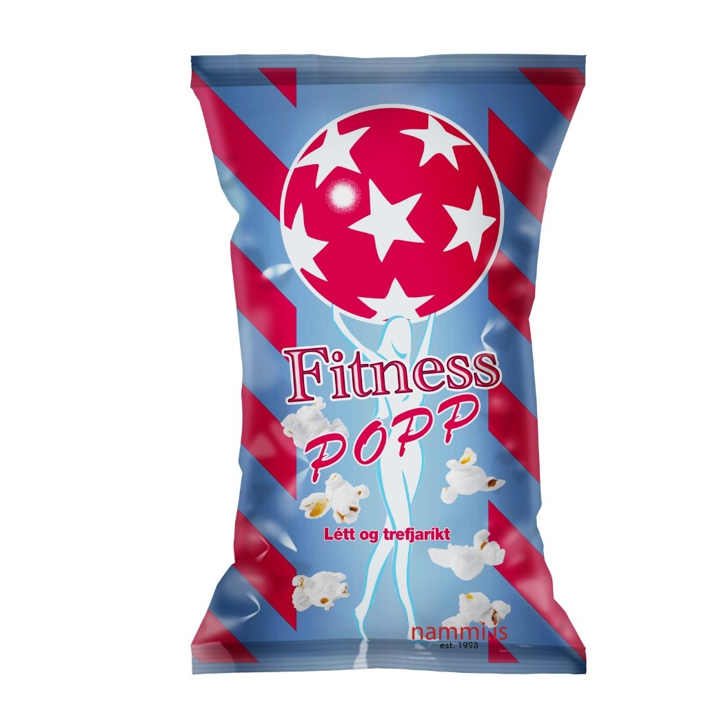 Fitness Popcorn (50 gr.) - nammi.is